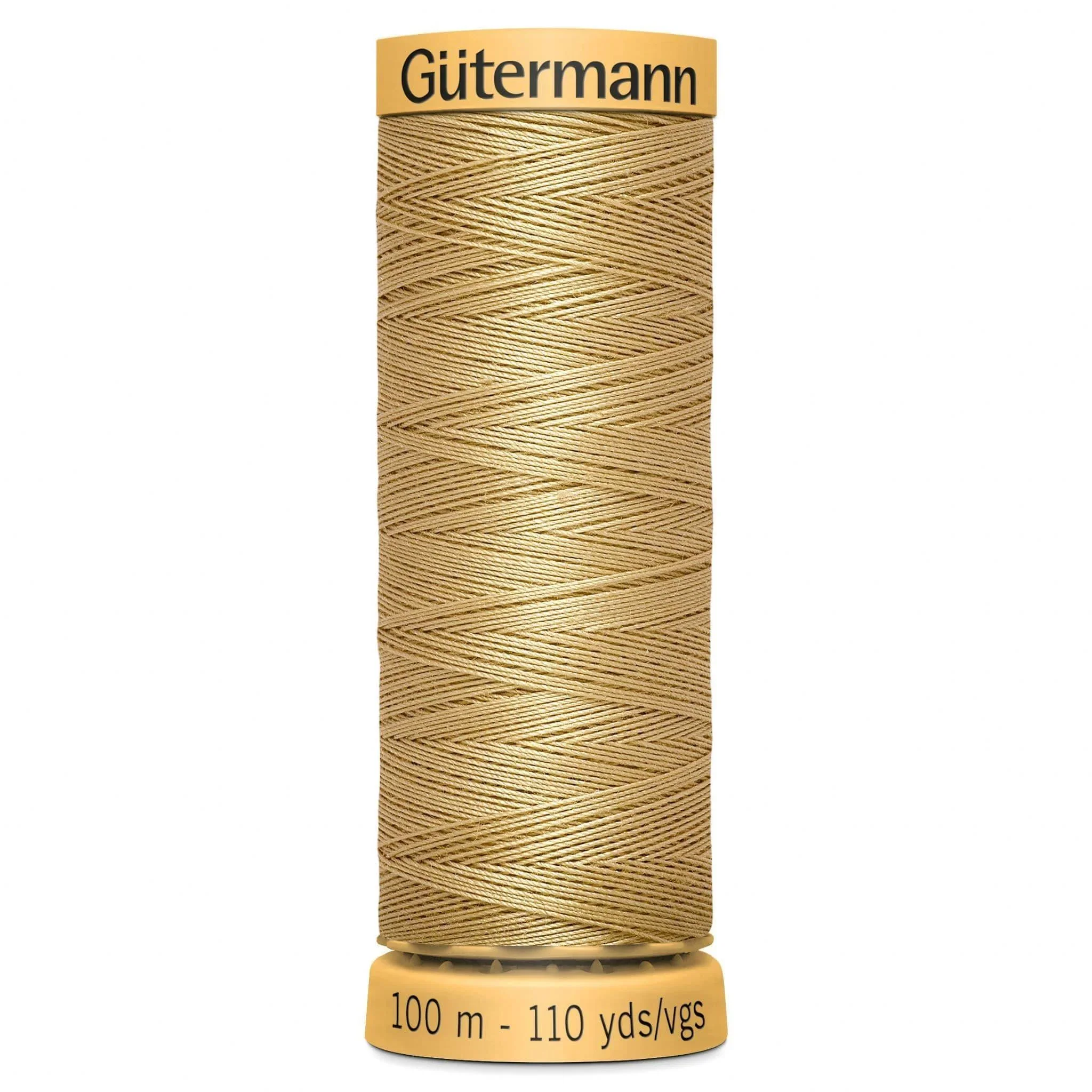 1037 Gutermann Natural Cotton Thread 100m - Light Beige