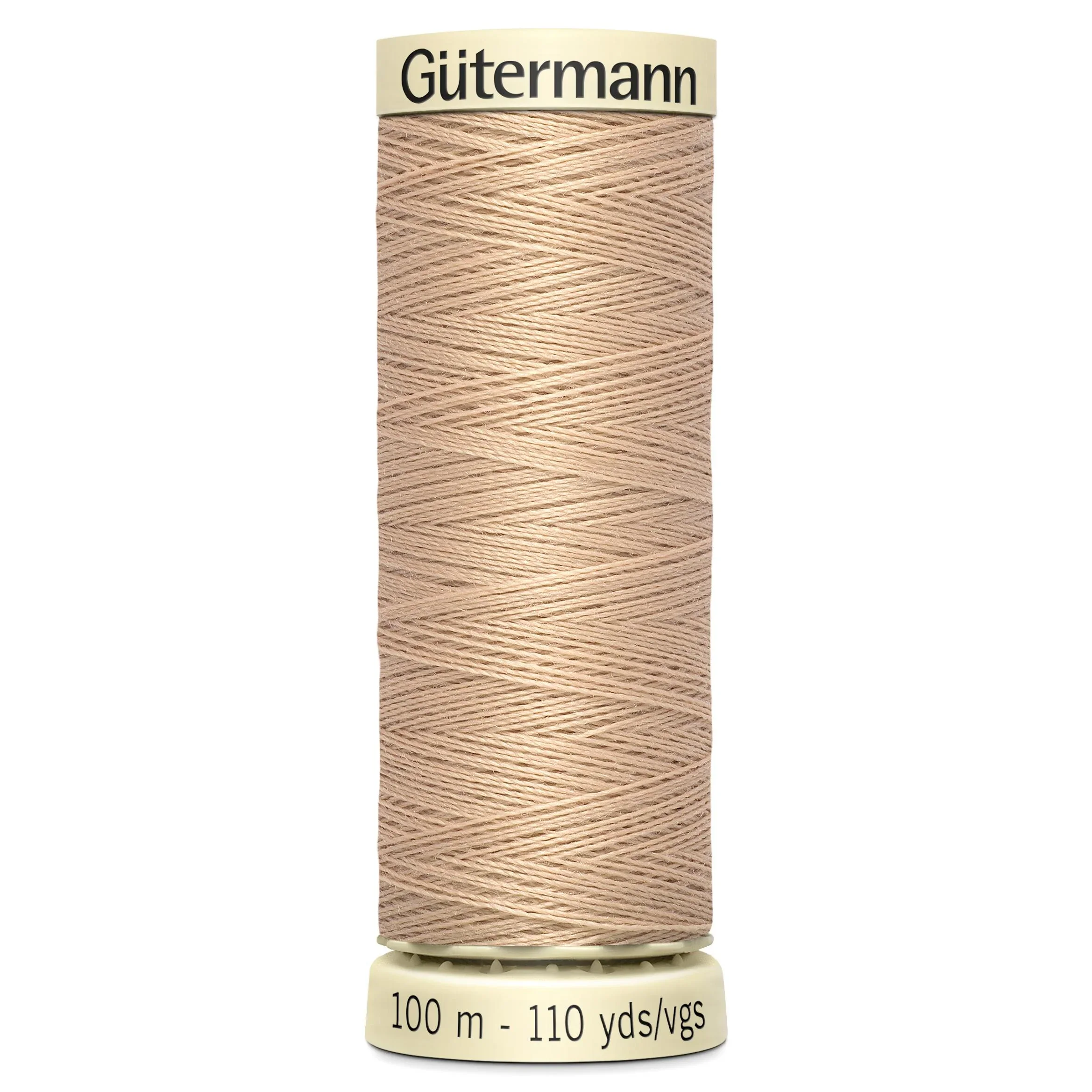170 Gutermann Sew All Thread 100m - Straw