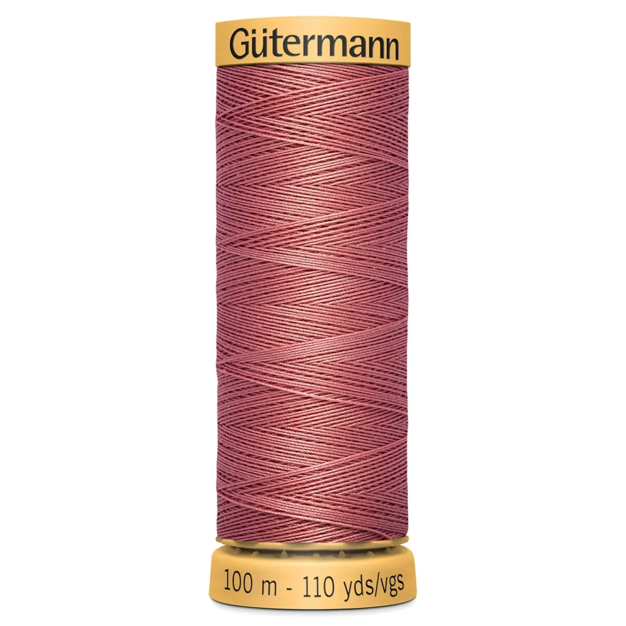 2346 Gutermann Natural Cotton Thread 100m - Dark Peach