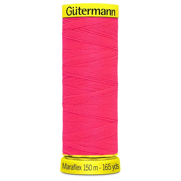 3837 Gutermann Maraflex Thread 150m - Neon Pink
