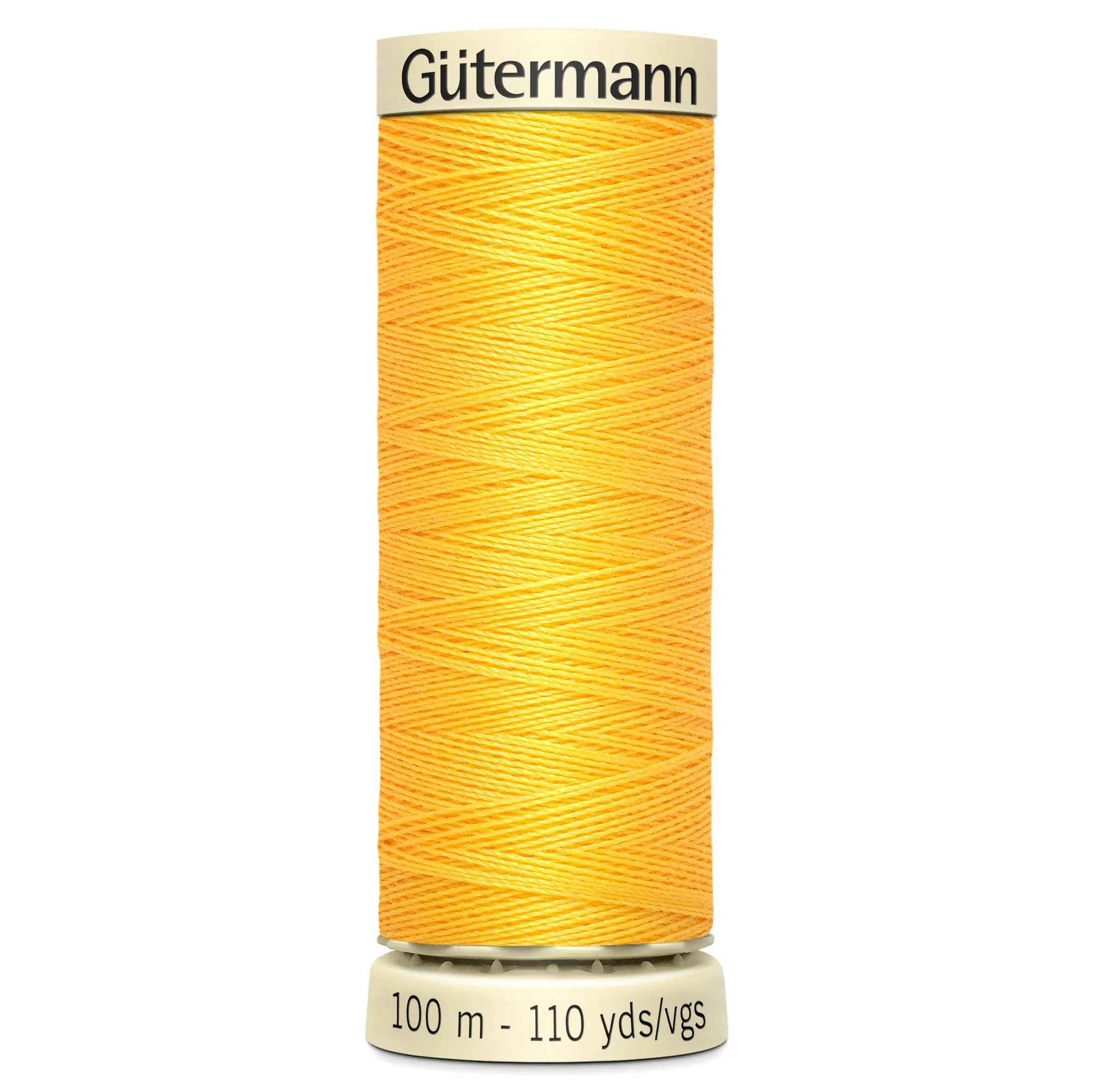 417 Gutermann Sew All Thread 100m - Pineapple Yellow