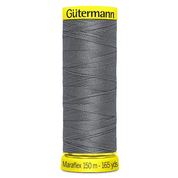 496 Gutermann Maraflex Thread 150m - Charcoal Grey