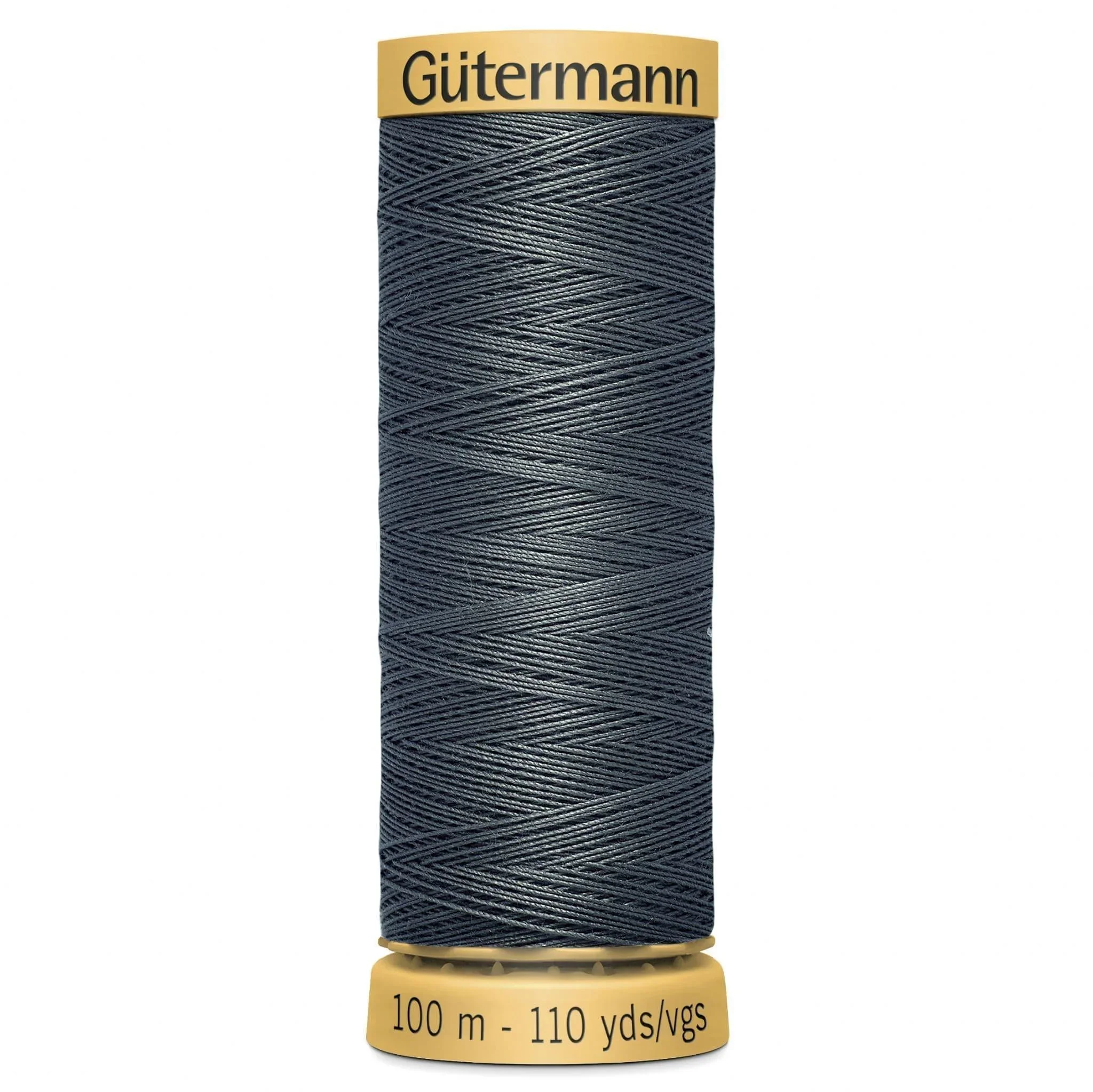 5104 Gutermann Natural Cotton Thread 100m - Dark Grey