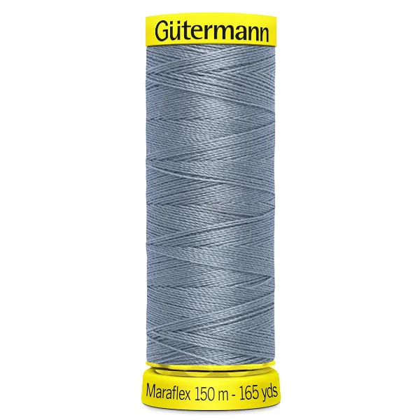 64 Gutermann Maraflex Thread 150m - Greyish Blue