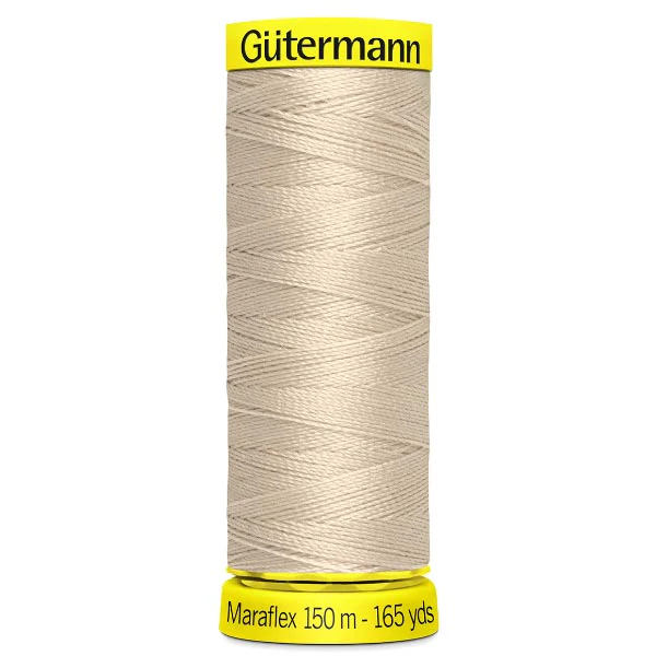 722 Gutermann Maraflex Thread 150m - Natural