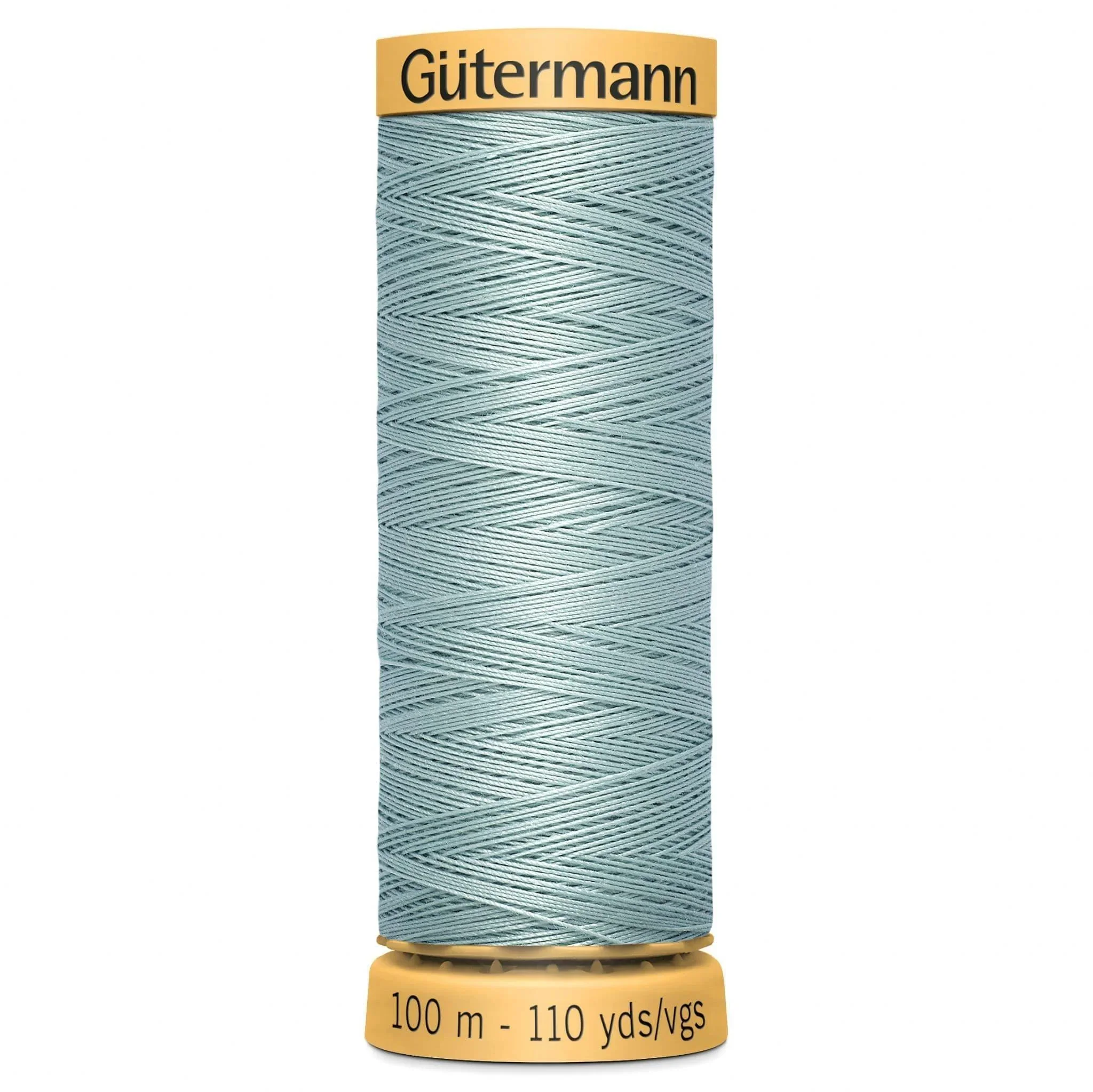 7827 Gutermann Natural Cotton Thread 100m - Pastel Green