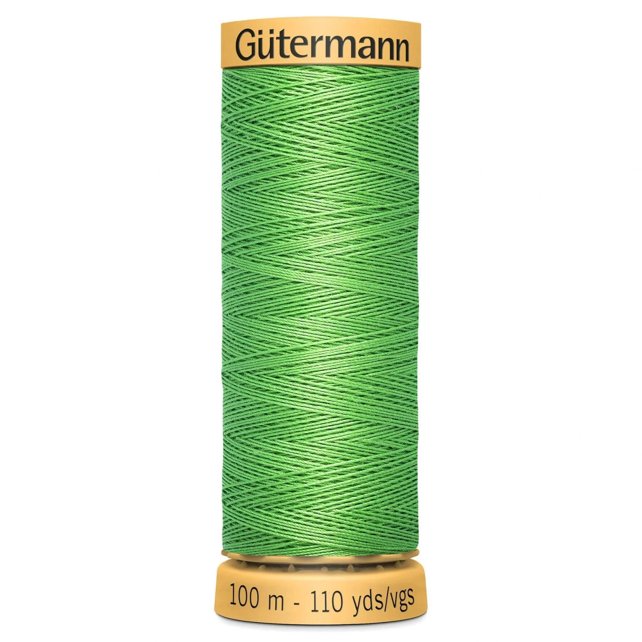 7850 Gutermann Natural Cotton Thread 100m - Vibrant Green