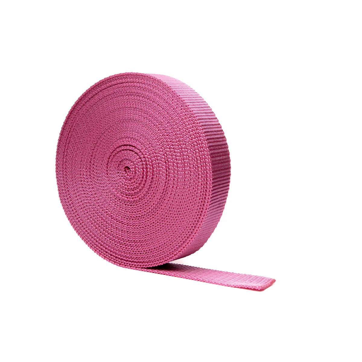Cerise Polypropylene Webbing 25mm