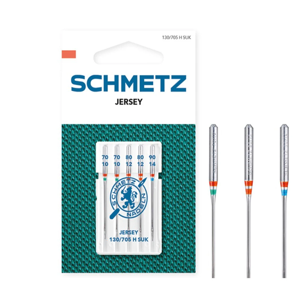 Schmetz Ball Point/Jersey Size 70-90 Machine Needles 5 Pieces Per Card SCH-718917
