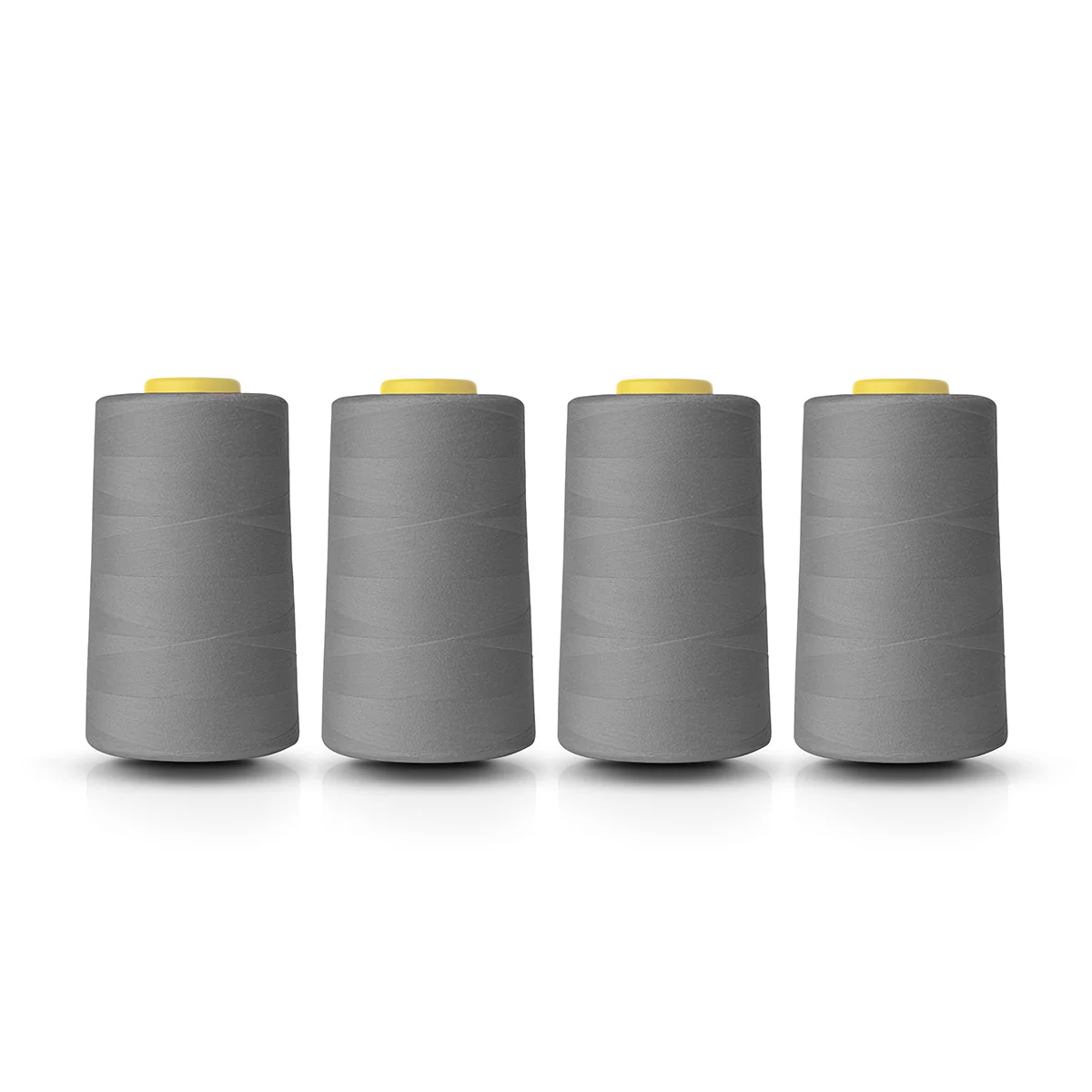 Overlocking Thread x 4 Light Grey