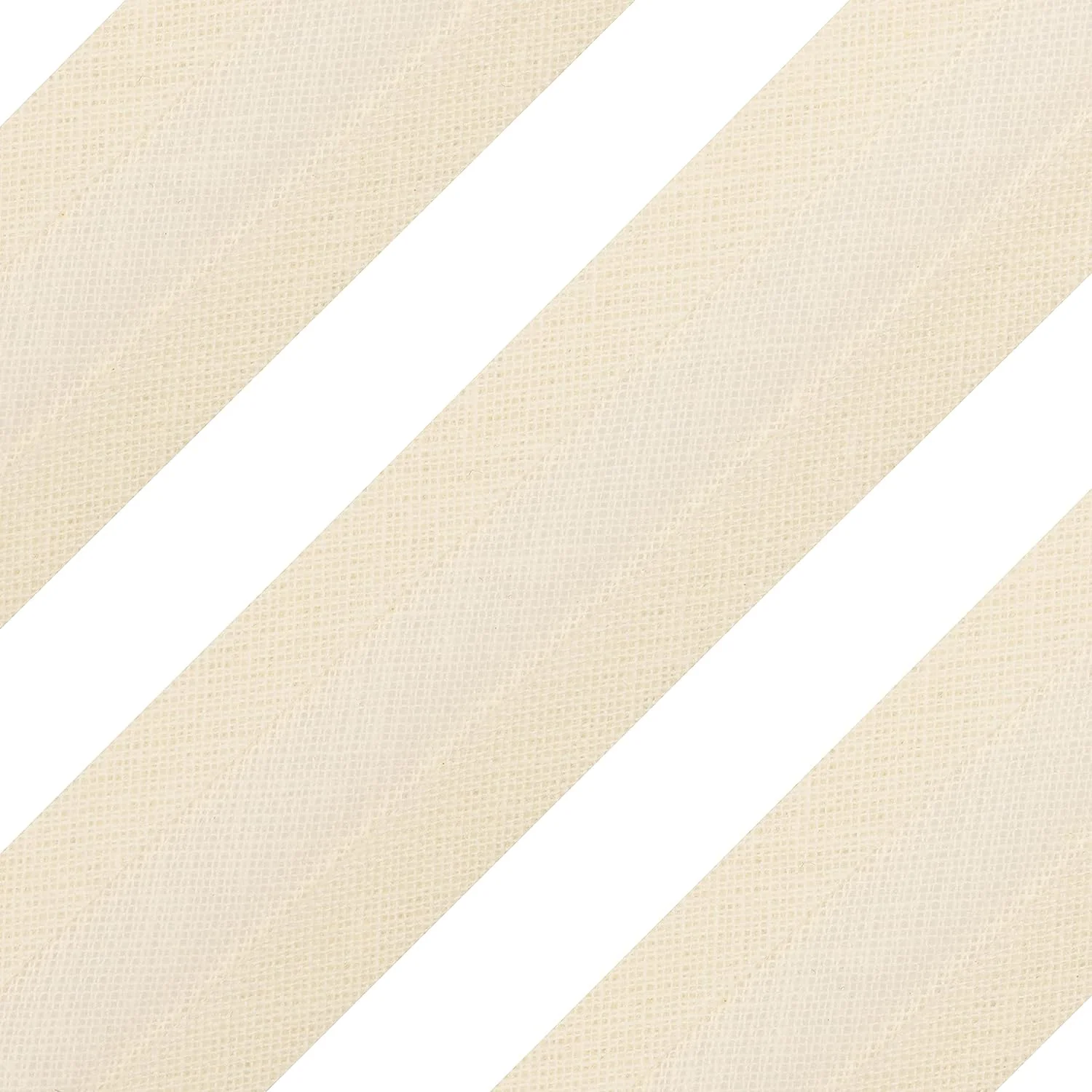 Cream Bias Binding Tape, Cotton, 1 Inch / 25mm