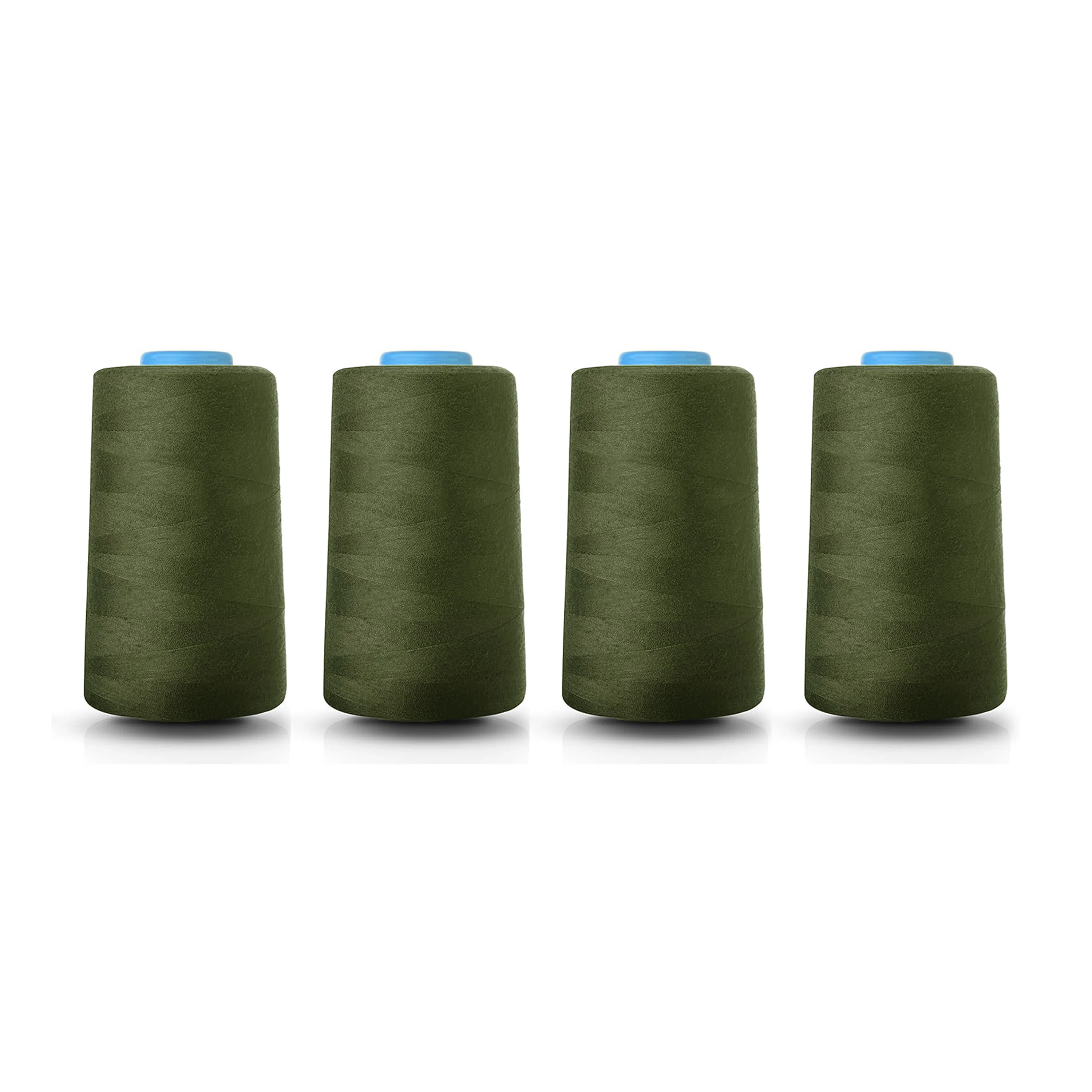 Overlocking Thread x 4 Army Green