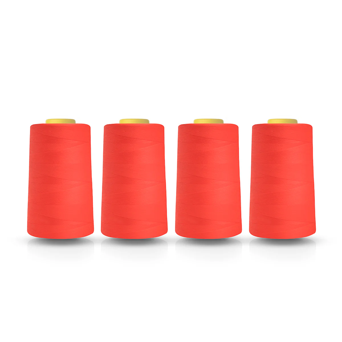 Overlocking Thread x 4 High Vis Orange