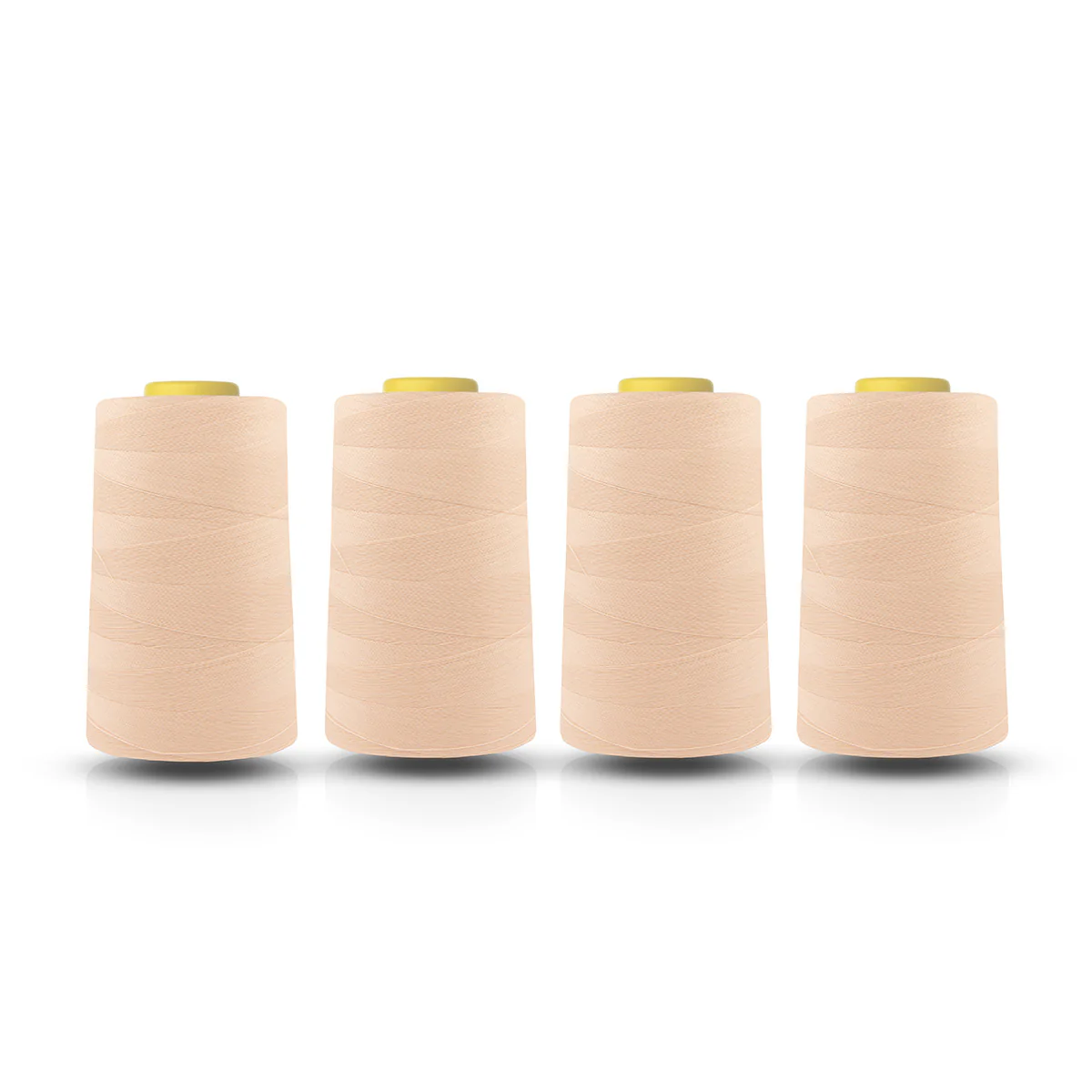 Overlocking Thread x 4 Peach