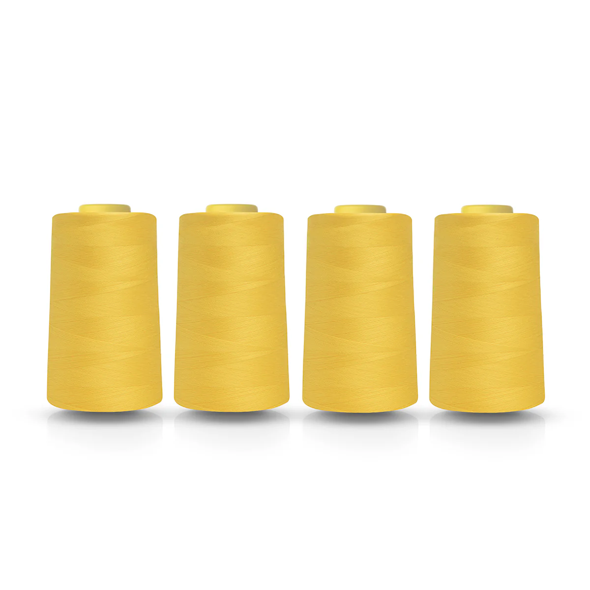 Overlocking Thread x 4 Yellow