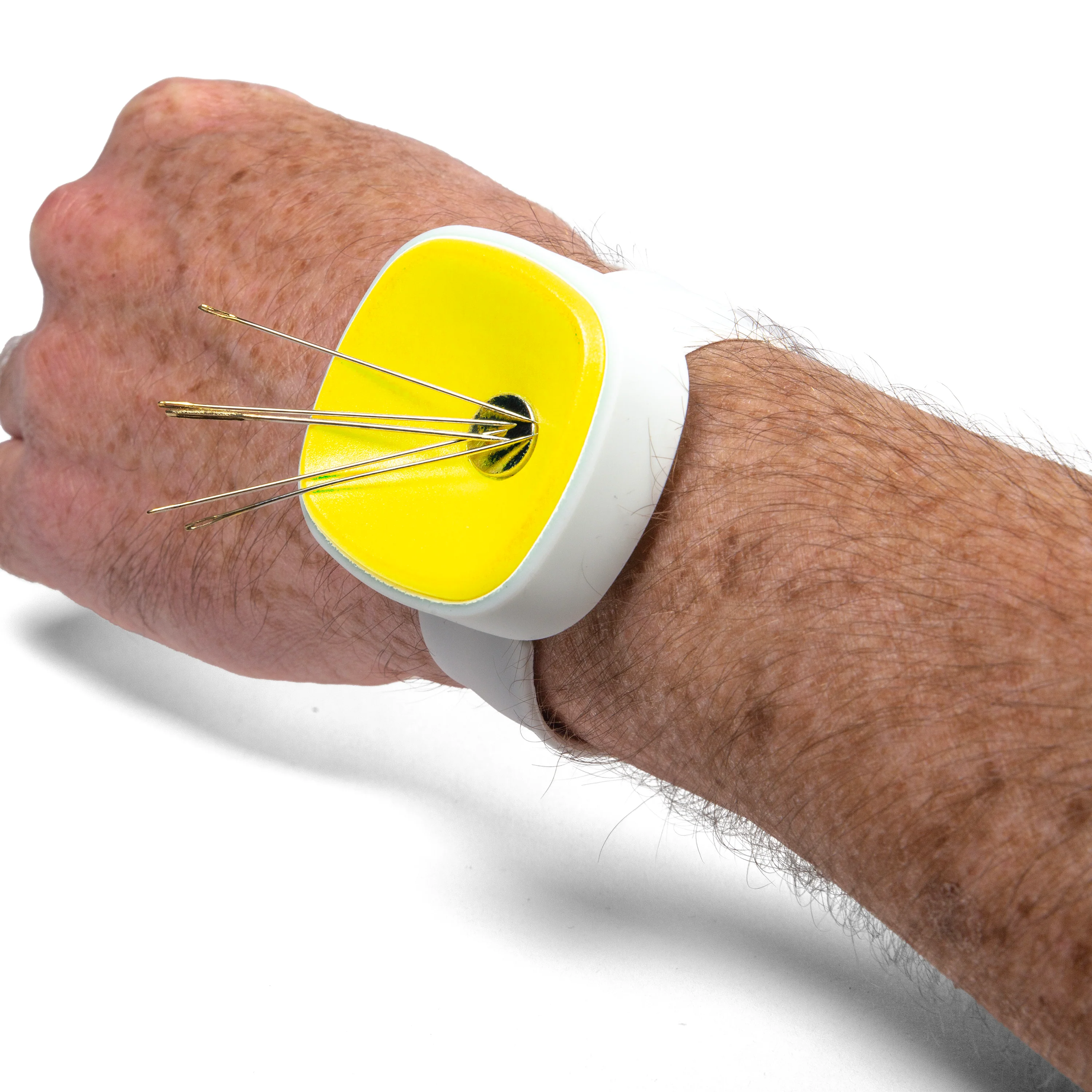 Magnetic Pin Holder Wristband – Adjustable Sewing Wristband with Strong Magnets - Image 3