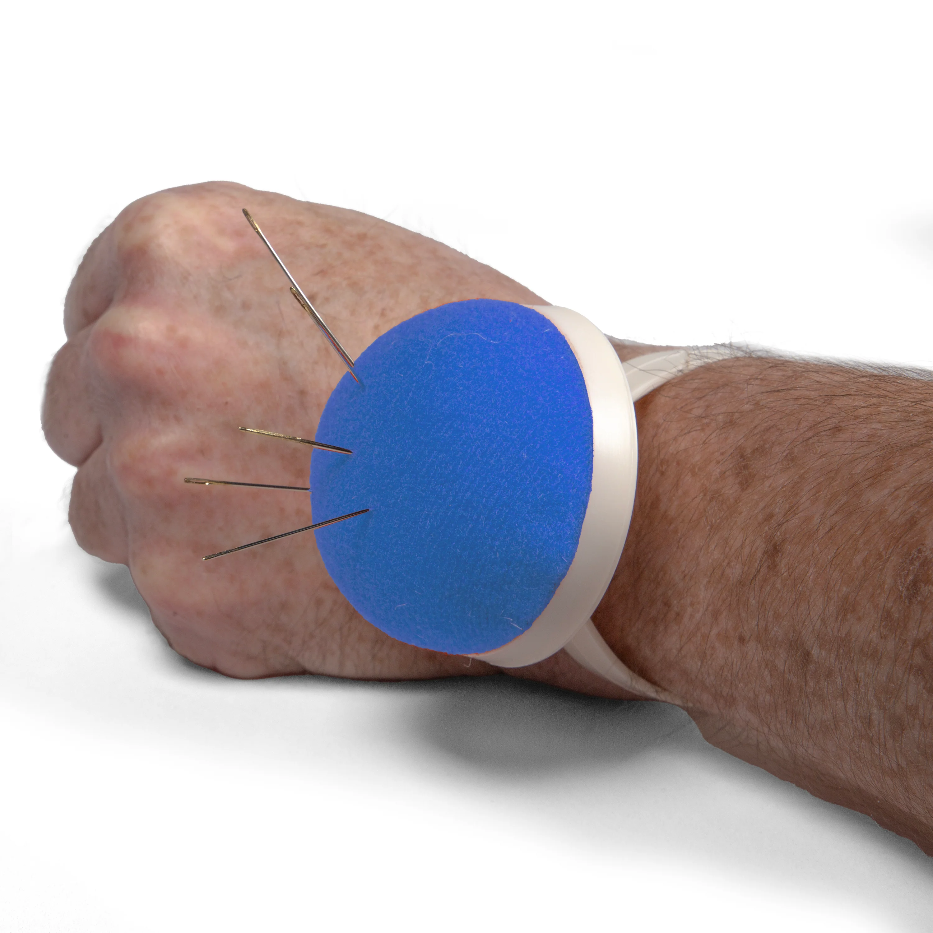 Wrist Pin Cushion for Sewing – Adjustable Strap with Soft Fabric Cushion for Needles & Pins | Comfortable Wristband Sewing Tool for Tailors, Quilters & Crafters - Image 3